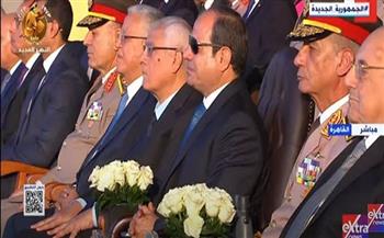 الرئيس السيسي يشاهد فيلمًا تسجيليًا عن الكليات العسكرية