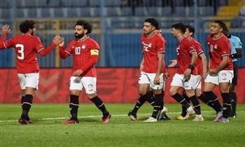 انطلاق الشوط الثاني من مباراة مصر وزامبيا