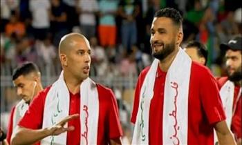  قبل مواجهة الرأس الأخضر.. لاعبو منتخب الجزائر يدعمون فلسطين