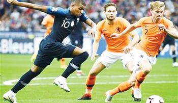 فرنسا تواجه هولندا في قمة مباريات تصفيات اليورو 