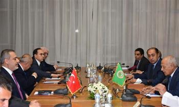 أبوالغيط يجري مباحثات مع وزير خارجية تركيا بالقاهرة ويؤكد ضرورة إغاثة سكان غزة