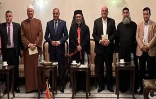 نائب رئيس خريجي الأزهر يلتقي مطران إبراشية الأقباط الكاثوليك بأسيوط