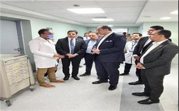 رئيس هيئة الرعاية الصحية يتفقد مستشفى شرم الشيخ ويطمئن على الخدمات المقدمة للمرضى