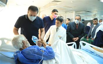 وزير الصحة ومحافظ شمال سيناء يتفقدان مستشفى بئر العبد النموذجي 