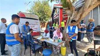 جامعة أسيوط تطلق حملة موسعة للتبرع بالدم تضامناً مع الأشقاء في فلسطين 
