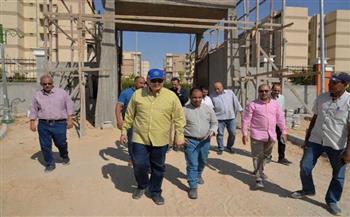 محافظ أسيوط يتفقد أعمال تنفيذ محطة مياه الشرب بمدينة ناصر الجديدة 