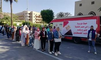 زكي القاضي يشيد باستجابة المصريين لحملات التبرع بالدم تضامنا مع فلسطين
