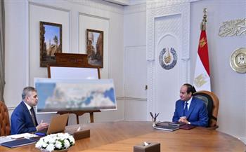 الرئيس السيسي يوجه بمواصلة العمل المكثف لتنفيذ مشروعات هيئة قناة السويس