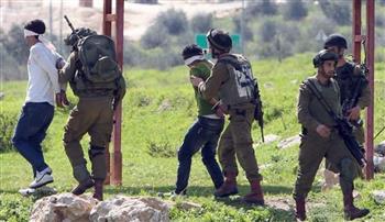 الاحتلال الإسرائيلي يعتقل 115 مواطنا من الضفة 