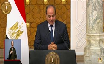 الرئيس السيسي: مصر دولة كبيرة حرصت على السلام بإخلاص