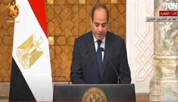 الرئيس السيسي: مصر لم تغلق معبر رفح منذ اندلاع الأزمة الحالية