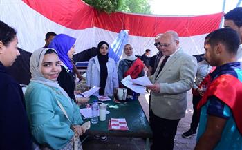 النعماني يوجه بزيادة نقاط التبرع  بالدم لصالح فلسطين لاستيعاب الإقبال المتزايدة للطلاب بجامعة سوهاج