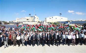 مسيرة تضامنية نصرة لغزة في جامعة الزرقاء الأردنية