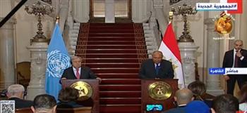  وزير الخارجية: مصر حريصة على استمرار عمل معبر رفح ومطار العريش