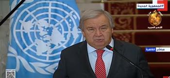 أمين "الأمم المتحدة": أثمن جهود الرئيس السيسي لخفض التصعيد الراهن