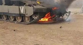 "كتائب القسام" الفلسطيينة تعلن استهداف دبابة إسرائيلية شرق خانيونس بقذيفة مضادة للدروع