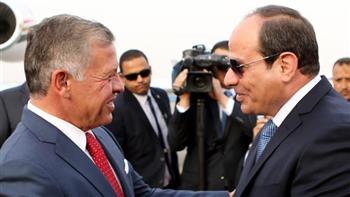 الرئيس السيسي والعاهل الأردني يؤكدان رفضهما للتهجير القسري للفلسطينيين