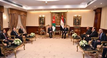 الرئيس السيسي والعاهل الأردني يؤكدان أهمية تحقيق الاستقرار المستدام في المنطقة