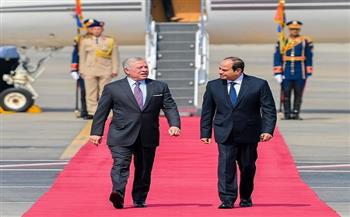 الرئيس السيسي وعاهل الأردن يشددان على رفض سياسات العقاب الجماعي في غزة