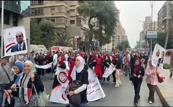 الآلاف يحتشدون بميدان الجلاء لمناشدة الرئيس السيسي الترشح للرئاسة