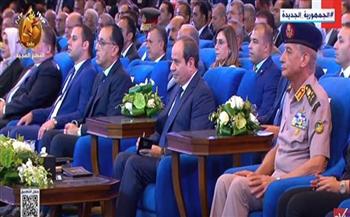 الرئيس السيسي يشاهد فيلمًا تسجيليًا عن محور السياسة الخارجية المصرية