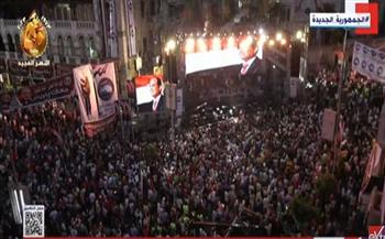 المصريون يحتشدون في الميادين للتعبير عن فرحتهم بترشح السيسي للانتخابات