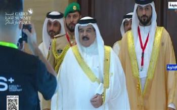 ملك البحرين: نؤكد اليوم موقف مملكة البحرين الداعم للحقوق المشروعة للشعب الفلسطيني