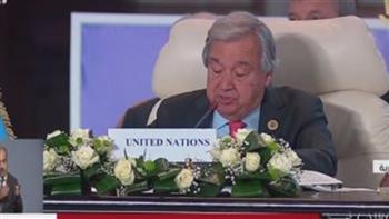الأمين العام للأمم المتحدة: أشكر مصر على دورها في حل أزمة عبور المساعدات إلى غزة