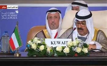 ولي عهد الكويت: يجب الاستمرار في تقديم المساعدات الإنسانية إلى سكان قطاع غزة 