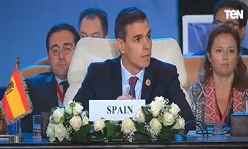 رئيس حكومة إسبانيا: يجب الإسراع في حل الدولتين وإطلاق سراح الرهائن