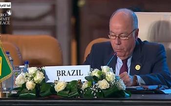 وزير خارجية البرازيل: المجتمع الدولي يجب أن يضمن إنهاء معاناة المدنيين في غزة
