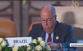 وزير خارجية البرازيل: يجب فتح الممرات الإنسانية لقطاع غزة