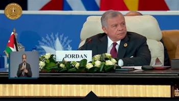 العاهل الأردني يعقد لقاءات مع قادة وزعماء ورؤساء الحكومات على هامش قمة القاهرة للسلام