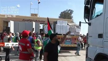 التحالف الوطني يكشف تفاصيل دخول المساعدات الإنسانية إلى قطاع غزة