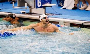 عبد الرحمن سامح يتأهل إلى نهائي كأس العالم للسباحة بالمجر في سباق 50 م فراشة