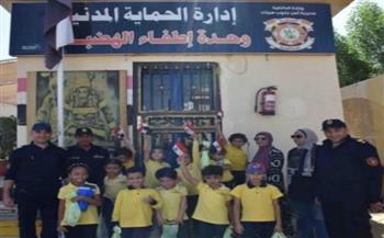 الداخلية تستقبل طلبة المدارس ببعض المقار الشرطية بجنوب سيناء