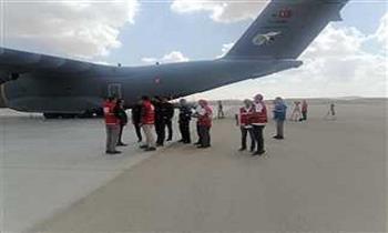 مطار العريش يستقبل مساعدات قطرية وهندية لقطاع غزة