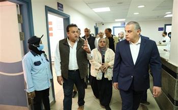 وزير الصحة يشارك المتعافين من الإدمان بمستشفى الصحة النفسية بسوهاج