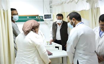 وزير الصحة يتفقد مركز القلب والجهاز الهضمي بمحافظة سوهاج