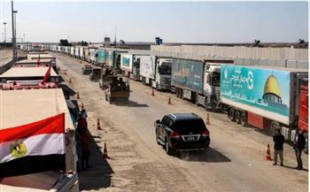 مصر تفرض إرادتها.. استمرار دخول شاحنات المساعدات عبر معبر رفح إلى قطاع غزة