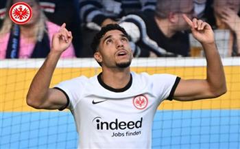 عمر مرموش يزين تشكيل الجولة الثامنة لمسابقة الدوري الألماني 