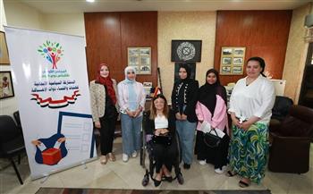 إيمان كريم تدشن حملة المشاركة الإيجابية للفتيات والنساء ذوات الإعاقة في الانتخابات الرئاسية 