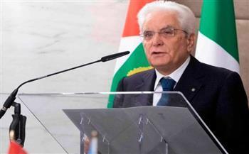 الرئيس الإيطالي يدعو لتجنب التصعيد بالشرق الأوسط والسعي لحل سلمي 