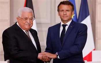 ماكرون يلتقي الرئيس الفلسطيني اليوم في رام الله 