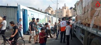 لقطات ترصد توزيع المساعدات الخاصة بالتحالف الوطني المصري داخل غزة.. (فيديو)