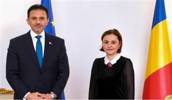 وزيرة خارجية رومانيا تجتمع مع سفير دولة قطر