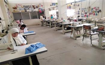 وزارة العمل: ختام برنامج تدريب مهني لفتيات القليوبية على" التفصيل والحياكة"