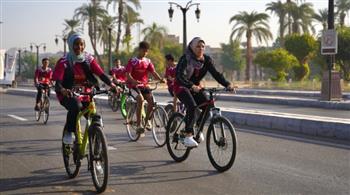 انطلاق جولة الدراجات بالأقصر ضمن فعاليات اليوم العالمي للادخار