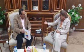محافظ شمال سيناء يلتقي سفيرة كولومبيا بالقاهرة