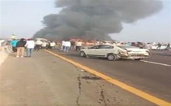 النائب العام يأمر بفتح تحقيق عاجل في حادث طريق «مصر الإسكندرية» الصحراوي